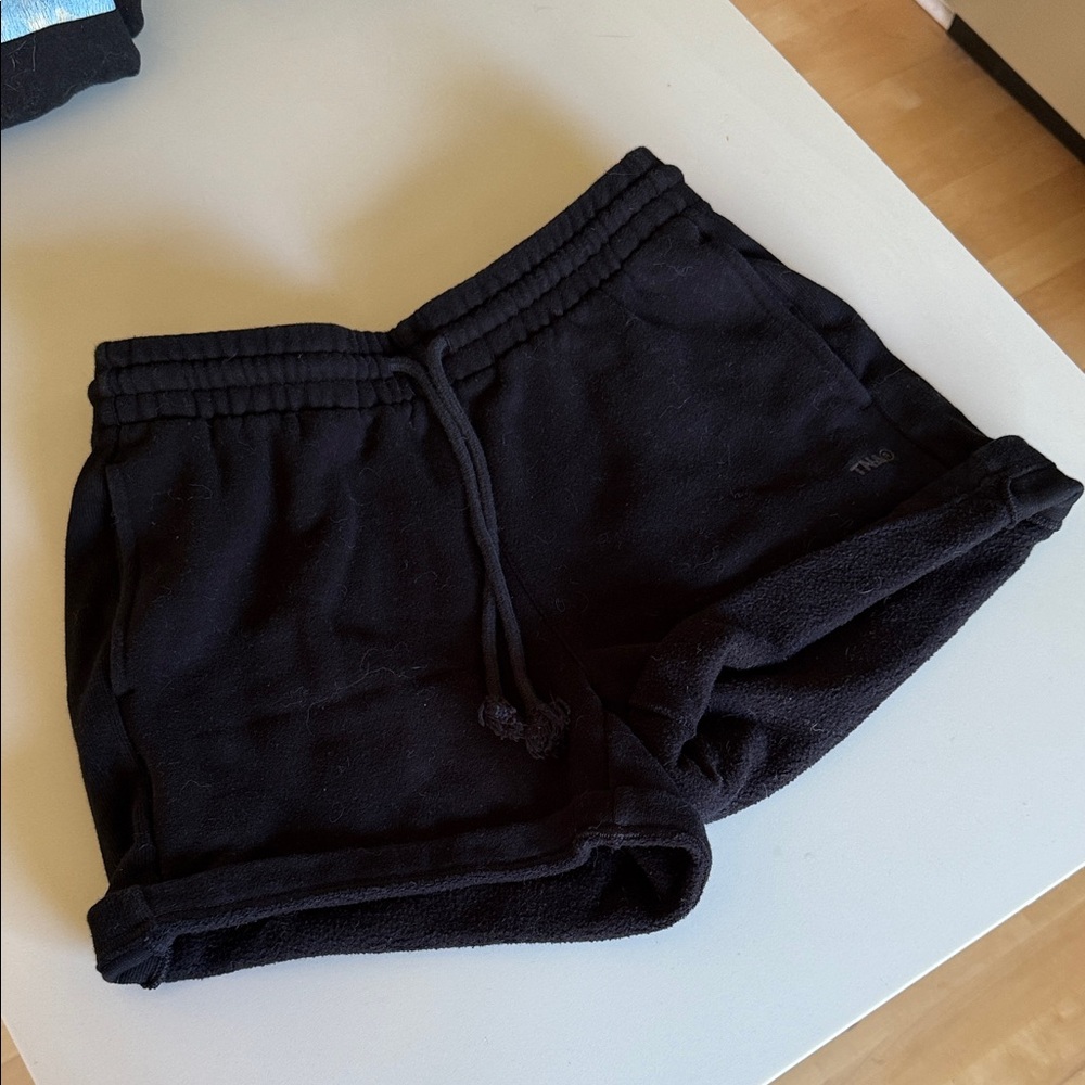 TNA Women's Athletic Black Shorts